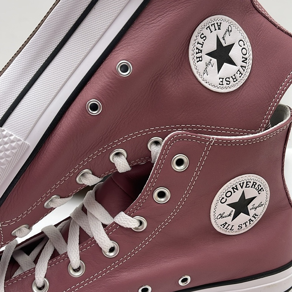 Converse WMNS CTAS LIFT HI
PINK AURA/WHITE/BLACK A07858C Platforms Sneakers - Picture 15 of 16
